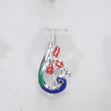 Silver Exclusive Design Peacock Ring  by P.P. Jewellers