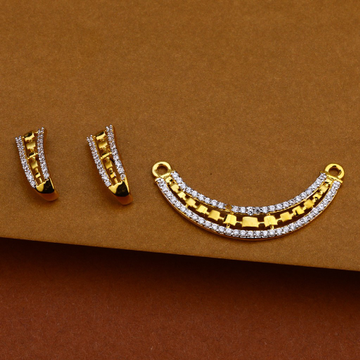 916 Golz Cz Hallmark Mangalsutra Pendant MP138