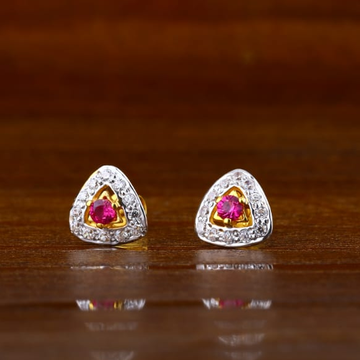 22CT Gold Classic Ladies Tops Earrings LTE255