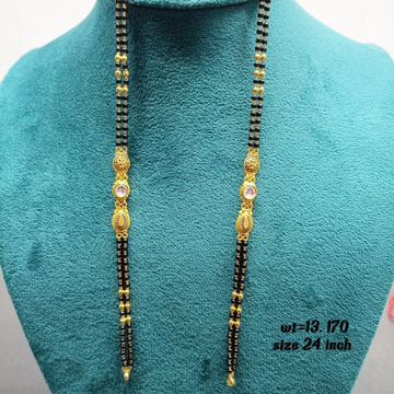 916 Gold Antique Mangalsutra by Suvidhi Ornaments