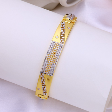 22k gorgeous gents gold bracelet by 