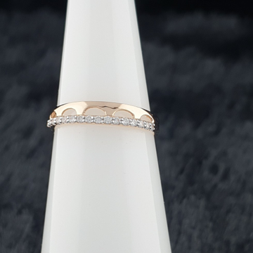 18k rose gold ladies ring by 