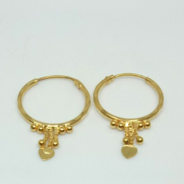 18K Gold Daily Wear Modern Earrings by 