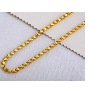 916 Gold Men's  Hallmark Classic  Choco Chain MCH3...