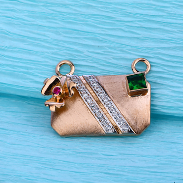 750 Rose Gold  Hallmark Classic Ladies Pendant RMP...