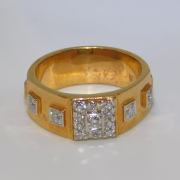 18k gold diamond ring agj-gr-81