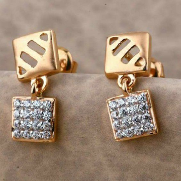 18 Carat Rose Gold Ladies Earrings RH-LE685
