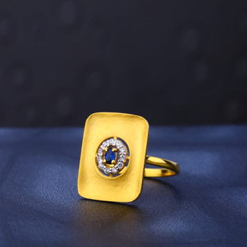 916 Gold Hallmark Classic Ladies Ring LR509