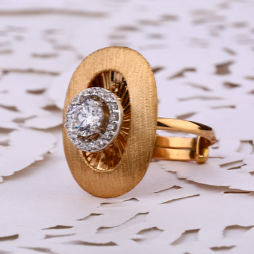 18CT Rose Gold stylish Women's Hallmark Ring RLR63...