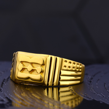 22CT Gold Gentlemen's Stylish Hallmark Plain Ring...