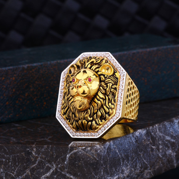 New Unique Design Gold Ring For Men