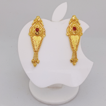 20k Gold Exclusive Fish Design Earring by 