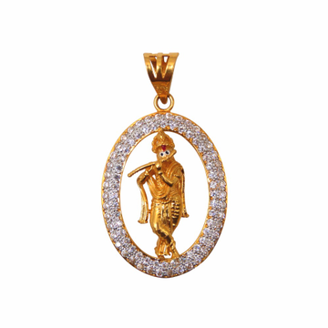 22k 916 krishna gold pendant
