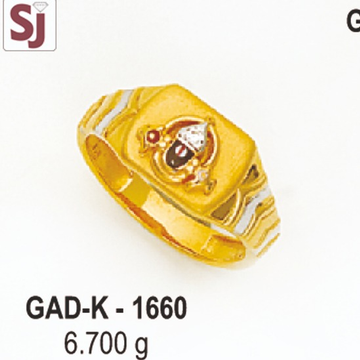 Tirupati Balaji Gents Ring Diamond Gad-K-1660