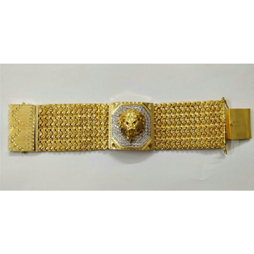 22KT Gold Lion Shape Bracelet Lucky