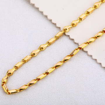 22KT Gold Mens Designer Choco Chain MCH453