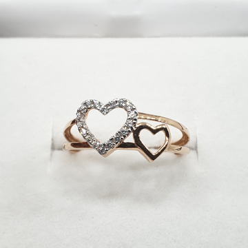 18k rose gold ring by 