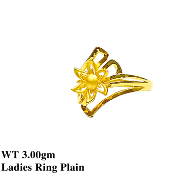 22K Ladies Ring Plain by 