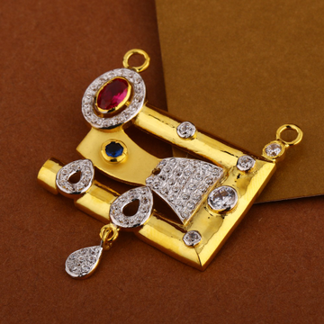 22KT  Gold Ladies Stylish Mangalsutra Pendant MP31...