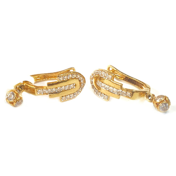 18k gold earrings mga - gb005
