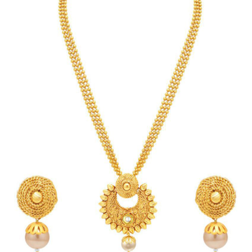 Showroom of Moti design long set gold 