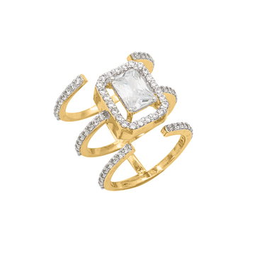 Gold Trending Design Ring MDR165