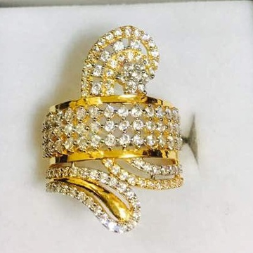 916 Gold cZ Ladies Ring LR-0009
