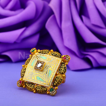22KT Gold Hallmark Delicate Ladies Antique Ring LA...