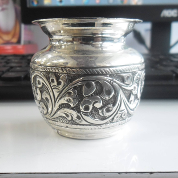 Silver  antique  oxidaise   kalash for home temple... by 