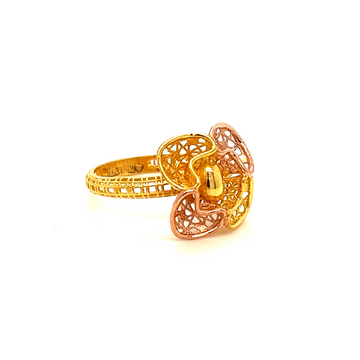 22k gold turkish buddleia ring by 