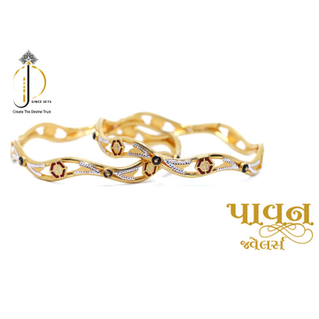 22KT / 916 Gold fancy daily ware Bangles For Ladie... by 