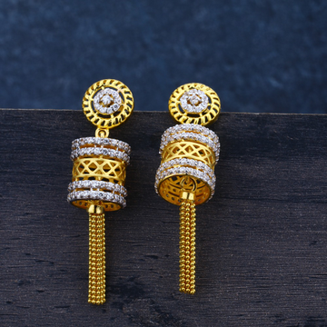 Ladies Jummar Traditional Earring 22k-LJE48