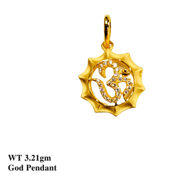 22K God Om Pendant by 