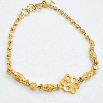 Gold 91.6 Simple Design Ladies Bracelet by 