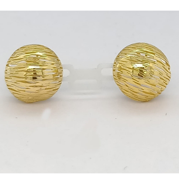 22k gold beautiful plain earring