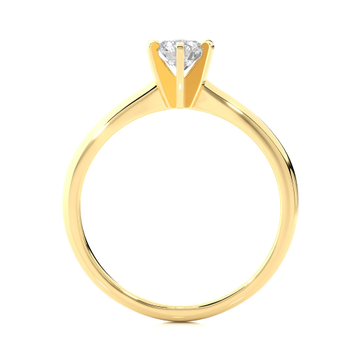 Unique Solitaire Ring YG by 