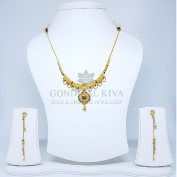 22kt gold necklace gnh10 by 