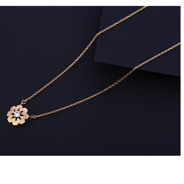18CT Rose Gold Women's exclusive Necklace Tanmaniy...