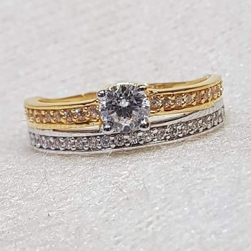 GOLD 22k/916 ladies diamond ring RH-GR349