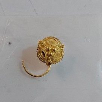 75 gold nosepin for women by Madhav Jewellers (TankaraWala)