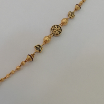 916 gold fancy oxidized loose ladies bracelet by 