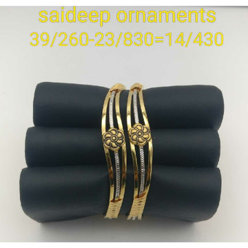 916 22kt Kadli Bangle Kada by Saideep Jewels