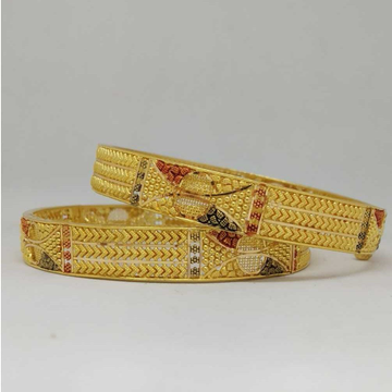 22 KT GOLD CULCUTTI BAGLE by 