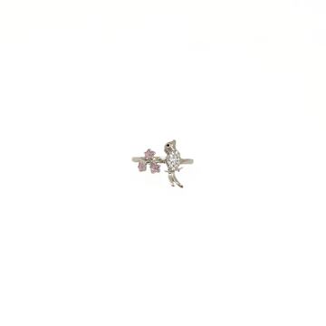 Sparrow Adjustable Ring In 925 Sterling Silver MGA - LRS5337