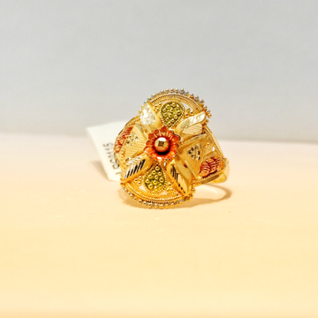 916 Hallmark casating Fancy Ladies Ring by Pratima Jewellers