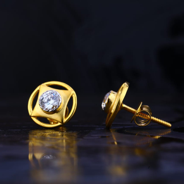 Diamond Earrings by Aaj Gold Palace
