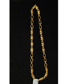 916 Gold Hollow Chain For Men's PJ-4747 by 