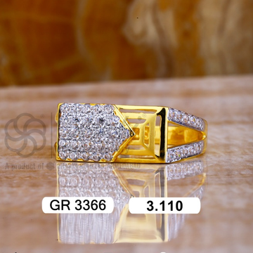 22K(916)Gold Gents Latest Design Ring by Sneh Ornaments