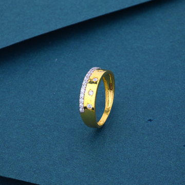 22k gold exclusive fancy Gents ring by 