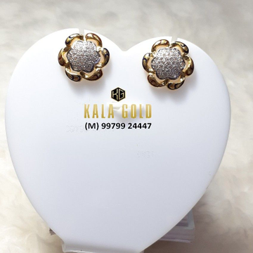 916 Earrings Gol Butti (Round Earrings) by 